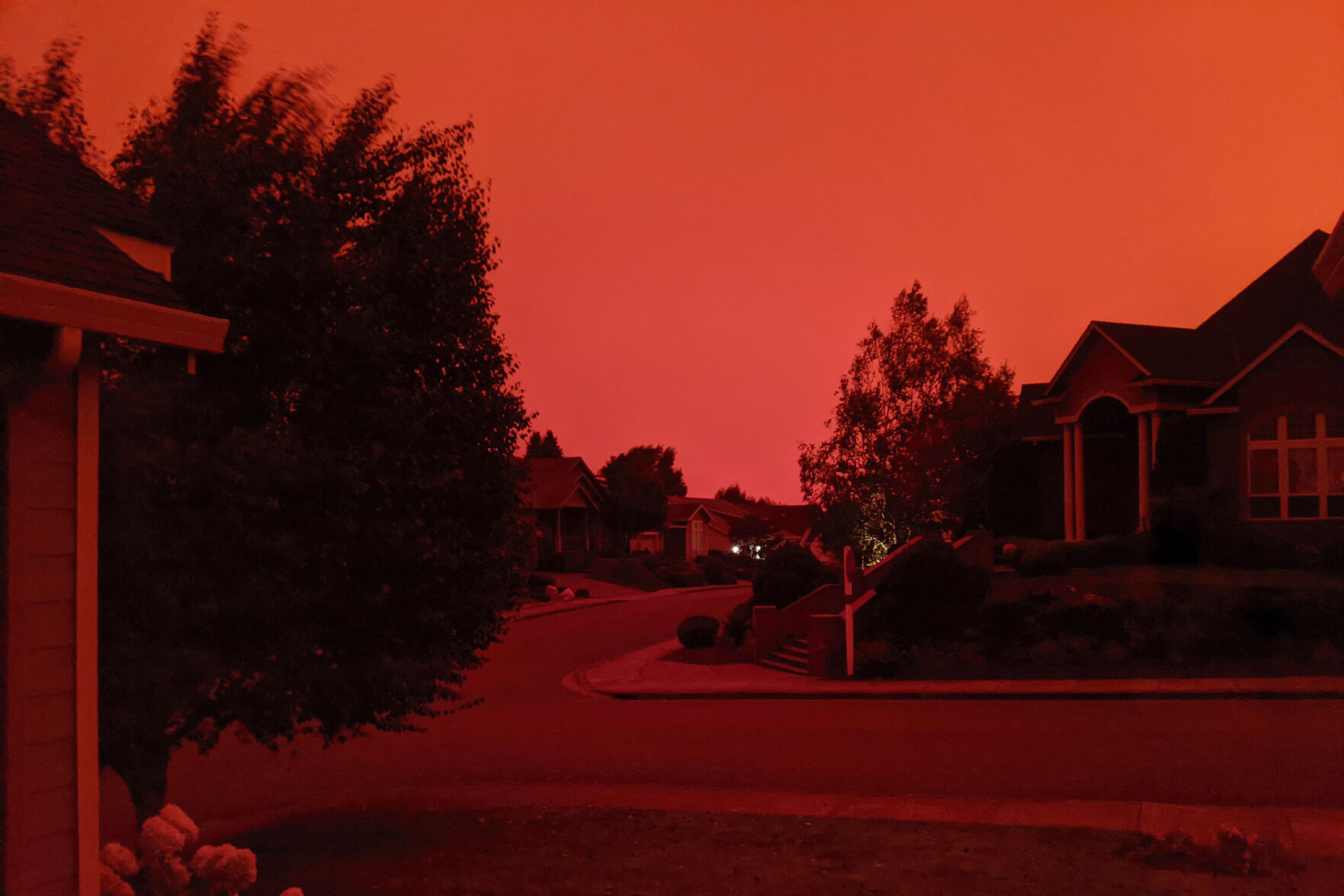 Northwest Wildfires Smoky Skies